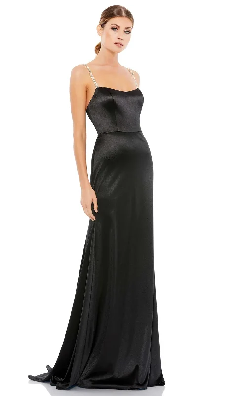 Ieena Duggal A12428 - Scoop Neck Trumpet Evening Gown