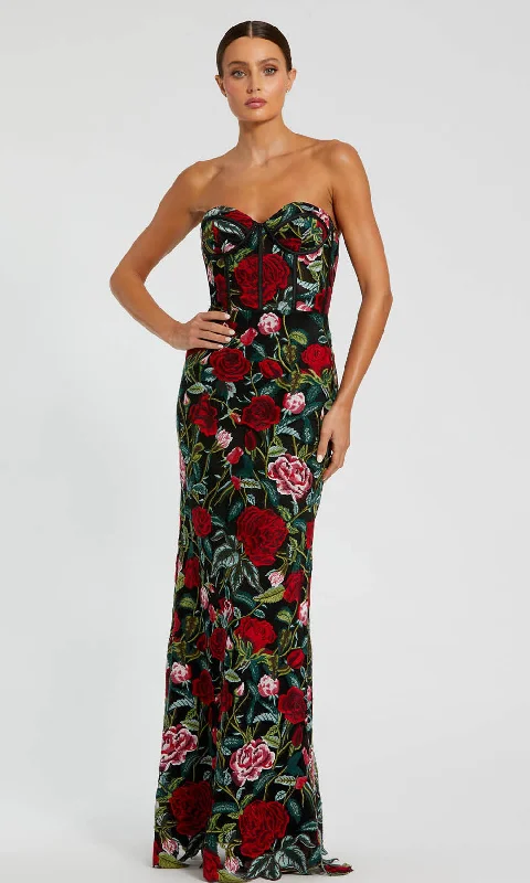 Mac Duggal 20757 - Sweetheart Floral Evening Gown