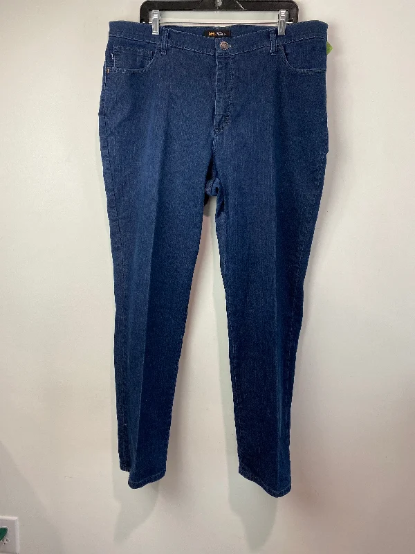 Jeans Straight By Lee  Size: 18