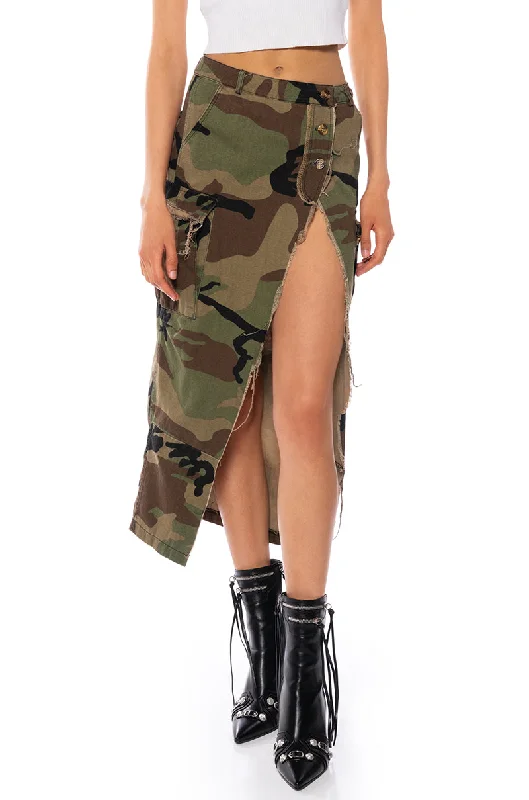 INVINCIBLE CAMO CARGO POCKET PANT