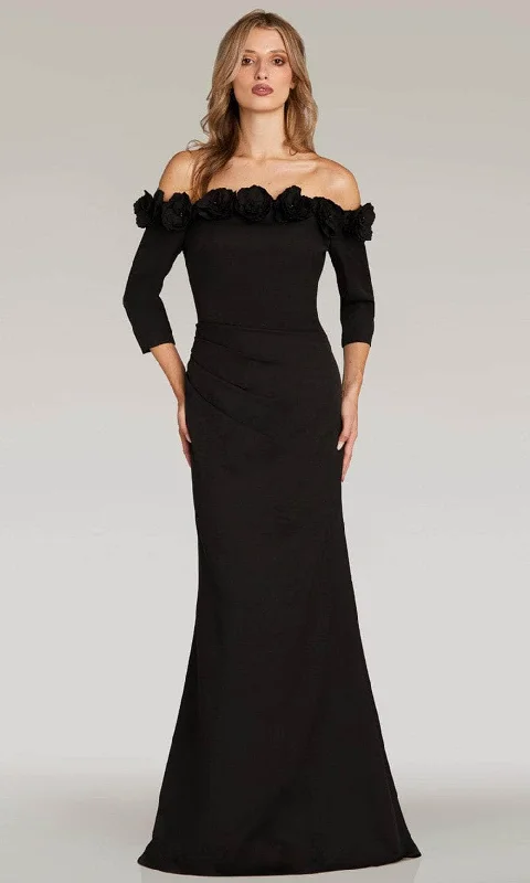 Gia Franco 12272 - Quarter Sleeve Evening Dress