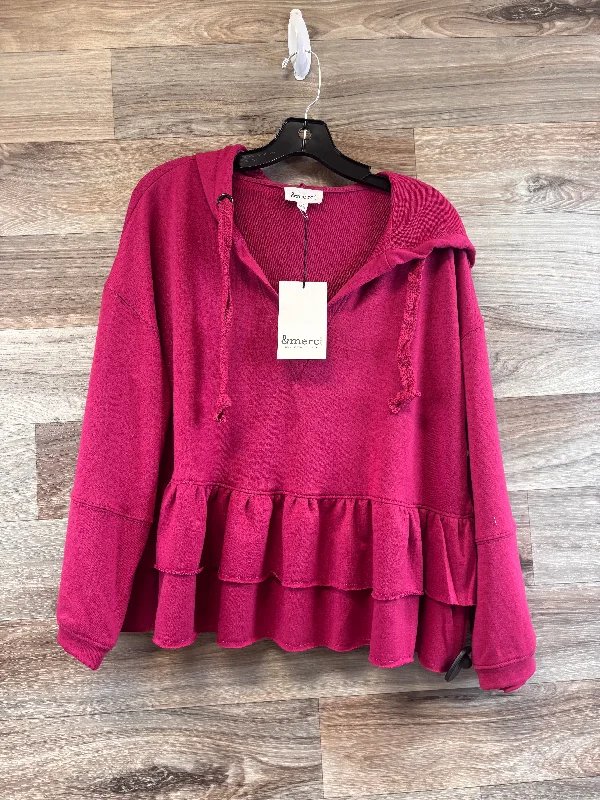 Top Long Sleeve By Clothes Mentor In Pink, Size: S