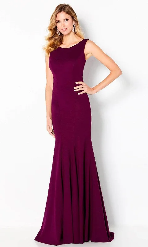 Cameron Blake by Mon Cheri - V-Back Jersey Evening Gown 220635