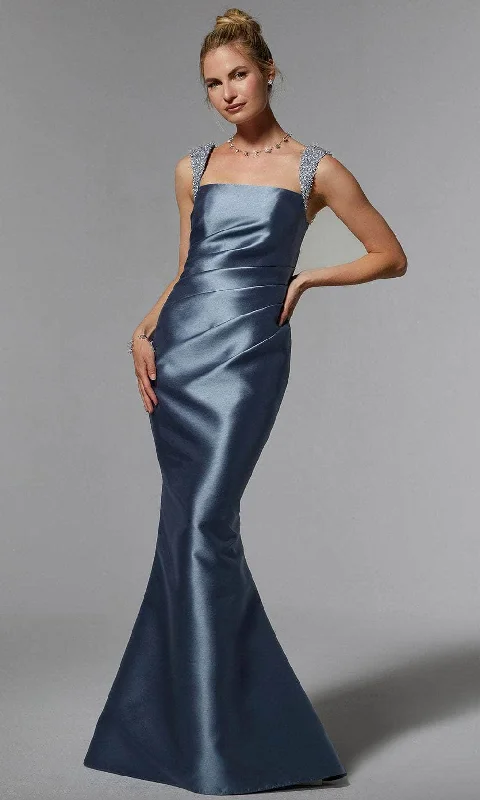 MGNY By Mori Lee 72925 - Satin Mermaid Evening Gown