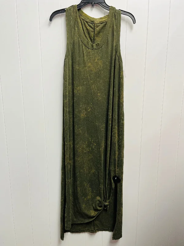 Dress Casual Maxi By Lululemon In Green, Size: M