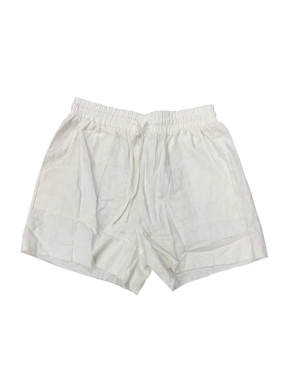 Shorts By Nicole Miller In White, Size: 6