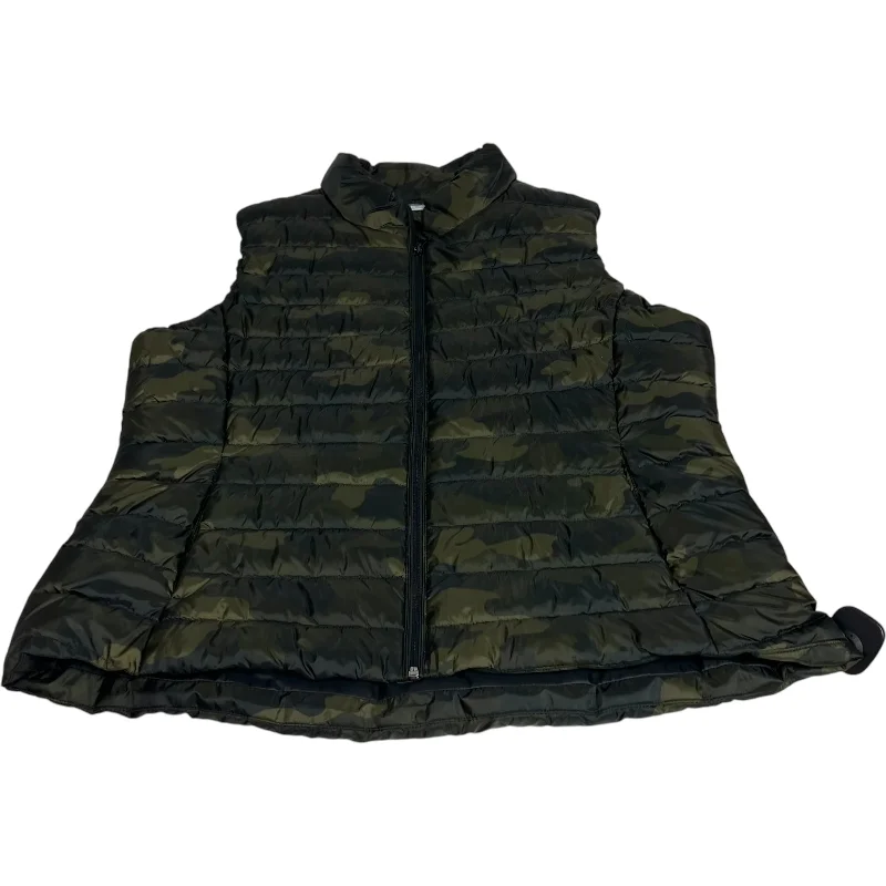 Vest Puffer & Quilted By Old Navy In Camouflage Print, Size: Xl