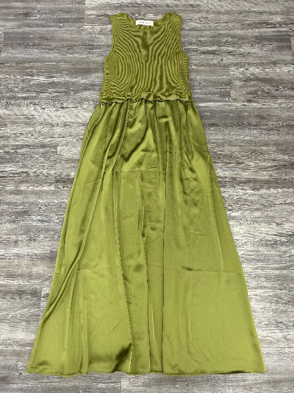 Dress Casual Maxi By Taylor In Green, Size: L