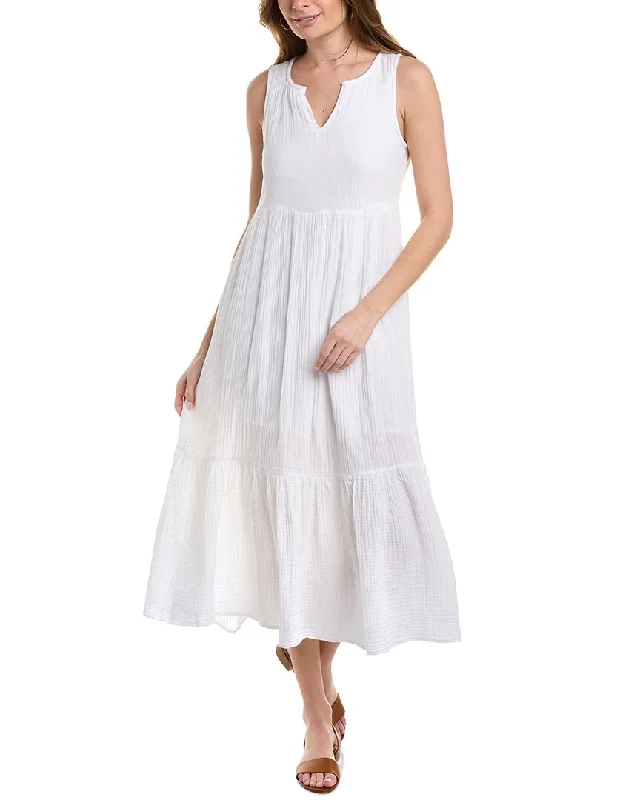 beachlunchlounge Reana Gauze Maxi Dress