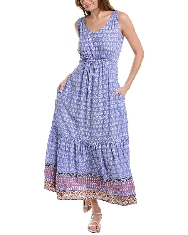 beachlunchlounge Empire-Waist Maxi Dress