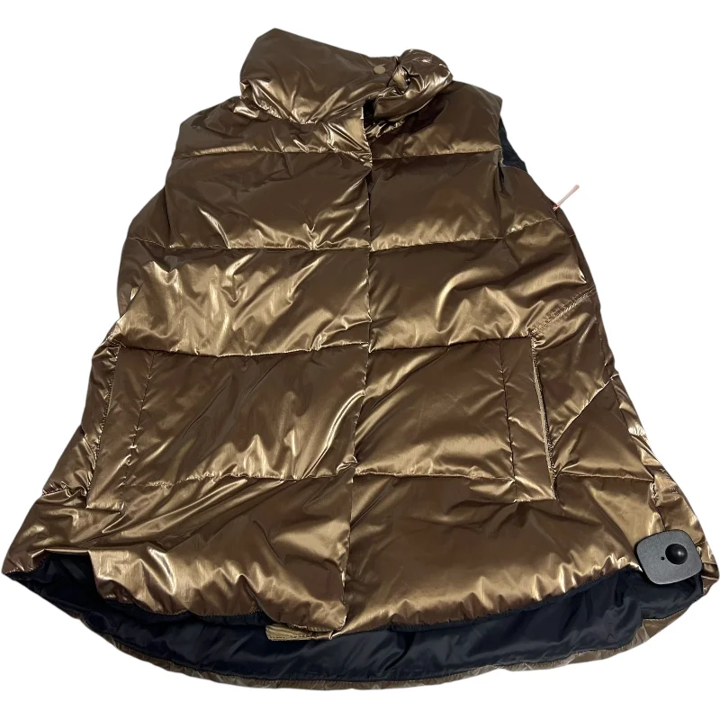 Vest Puffer & Quilted By Athleta In Bronze, Size: Xl