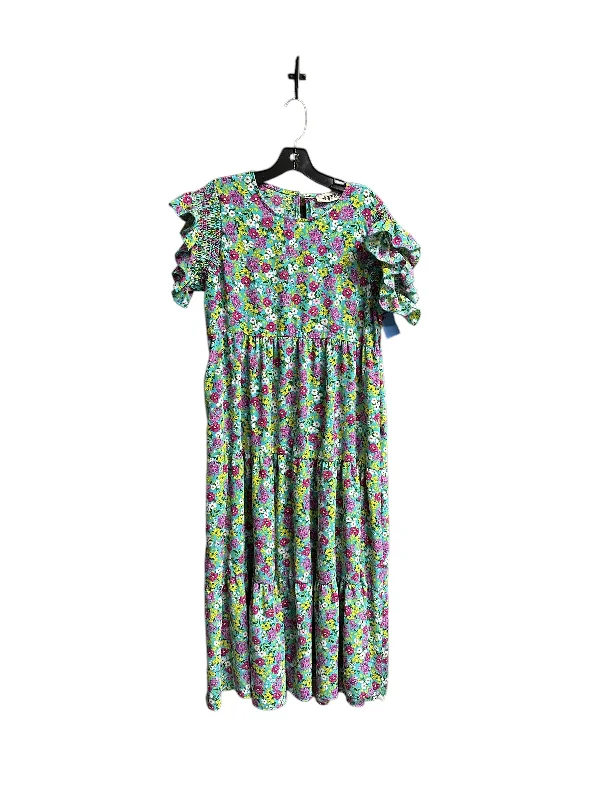 Dress Casual Maxi By Haptics In Floral Print, Size: L