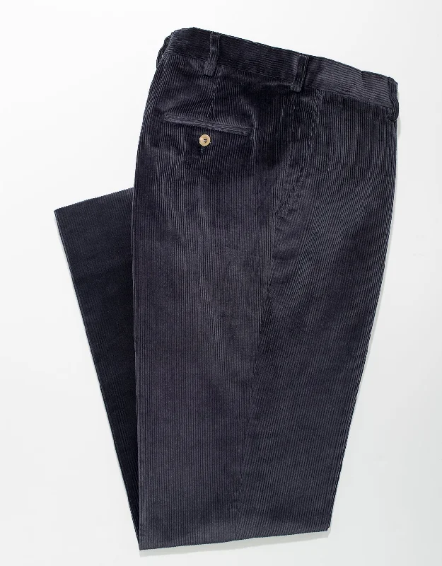 NAVY CORDUROY PANTS