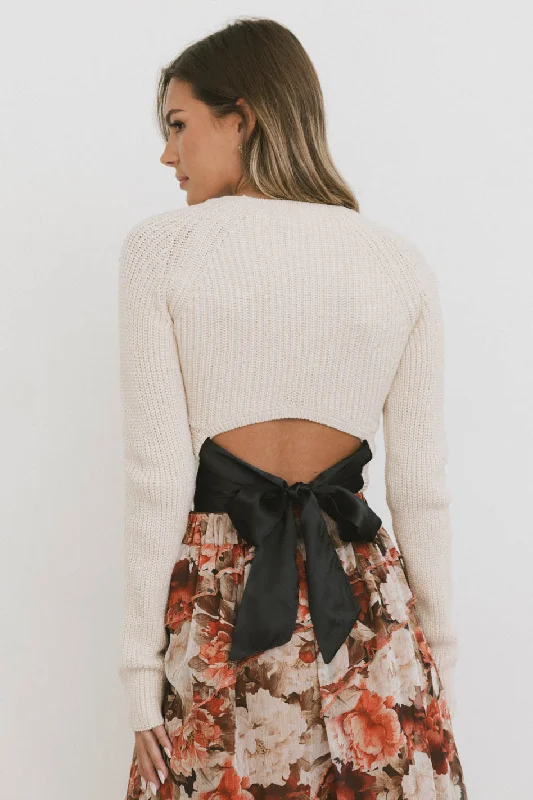 Kimmie Knit Bow Top