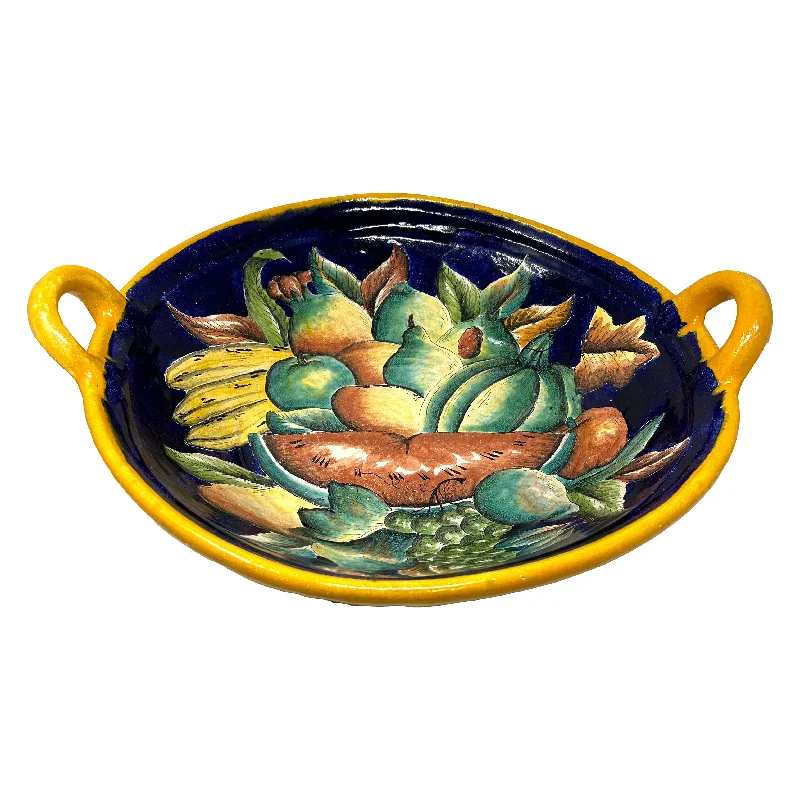 Majolica Guanajuato Large Bowl with Handles