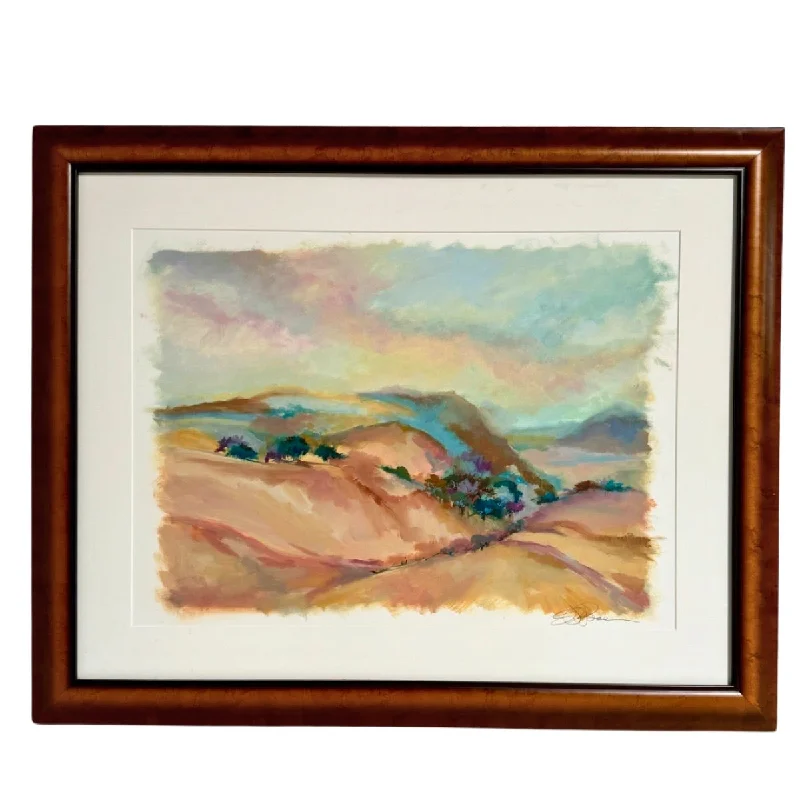 "New Mexico Inspired Landscape" Signed