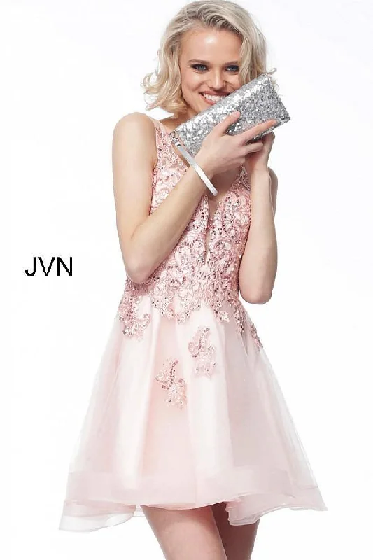 Jovani 66550 Sleeveless Short Prom Dress