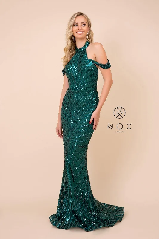 Long Prom Formal Off Shoulder Mermaid Dress