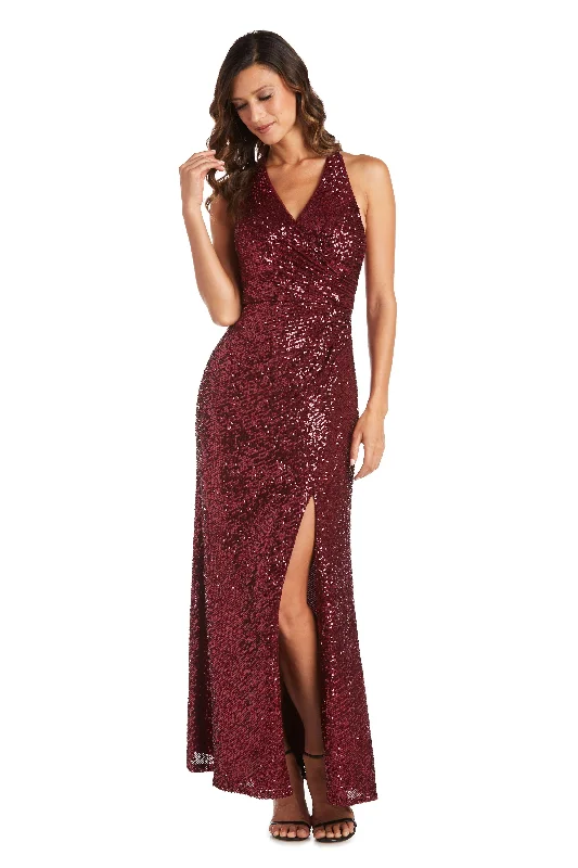 Morgan & Co 12779 Long Prom Sequins Dress