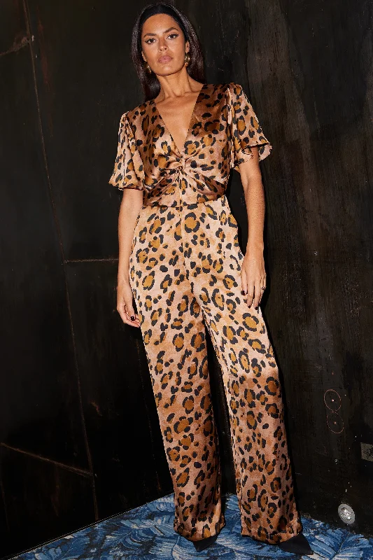 Annis Jumpsuit In Leopard