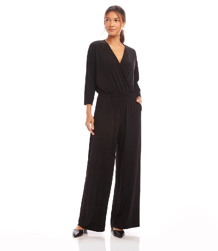 Petite Size Travel Jersey Jumpsuit